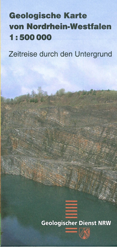 Geologische Karte von Nordrhein-Westfalen 1:500000 - 