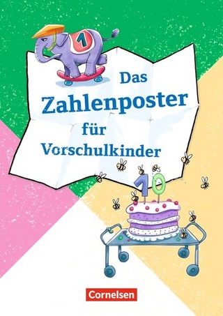 Lernposter für die Vorschule / Das Zahlenposter für Vorschulkinder