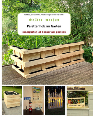Palettenholz im Garten