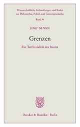 Grenzen. - Josef Isensee