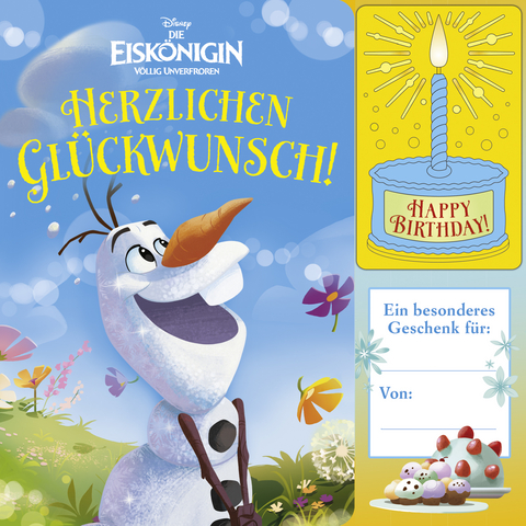 Geburtstags-Soundbuch, Disney Die Eisk&ouml;nigin, Herzlichen Gl&uuml;ckwunsch!