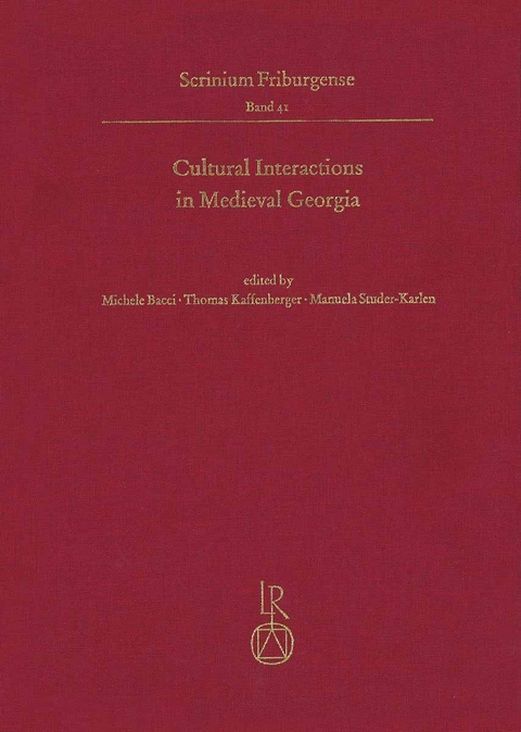 Cultural Interactions in Medieval Georgia - 