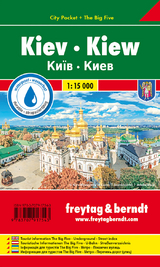 Kiew, Stadtplan 1:15.000, City Pocket + The Big Five - 