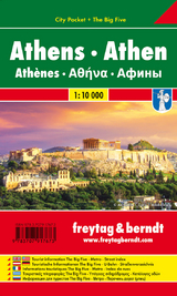 Athen, Stadtplan 1:10.000, City Pocket + The Big Five - 