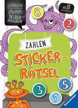 Zahlen-Sticker-R&auml;tsel ab 5 Jahren - Kirstin Jebautzke