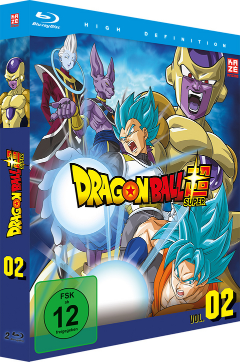 Dragonball Super - 2. Arc: Goldener Freezer - Episoden 18-27 (2 Blu-rays) - Kimitoshi Chioka, Kouhei Hatano, Morio Hatano, Ryōta Nakamura, Tatsuya Nagamine
