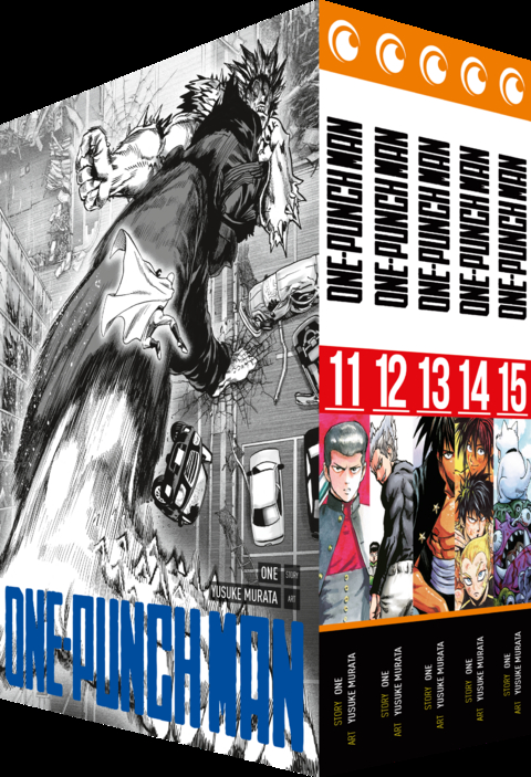ONE-PUNCH MAN - Box mit Band 11-15 - Yusuke Murata,  One
