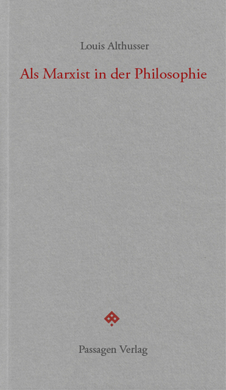 Als Marxist in der Philosophie