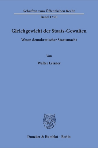 Gleichgewicht der Staats-Gewalten.