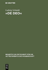 &raquo;De Deo&laquo; - Ludwig Schmidt