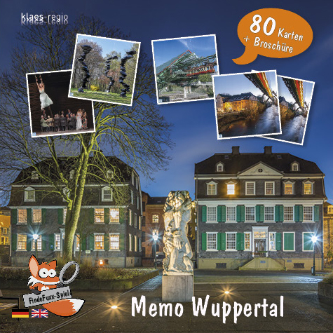 FindeFuxx Memo Wuppertal, m. 1 Buch - 