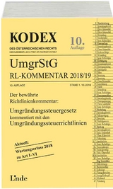 KODEX Umgründungssteuergesetz-Richtlinienkommentar 2018/19 - Wellinger, Günter; Doralt, Werner