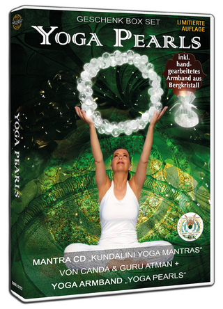 Yoga Pearls Geschenk Box mit Mantra CD „Kundalini Yoga Mantras“ + Yoga Armband „Yoga Pearls“