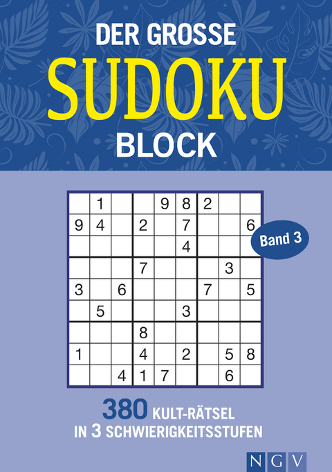 Der gro&szlig;e Sudokublock Band 3