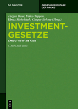 Investmentgesetze / &sect;&sect; 91 - 213 KAGB - 