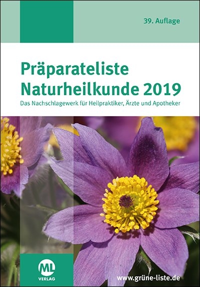 Pr&auml;parateliste Naturheilkunde 2019