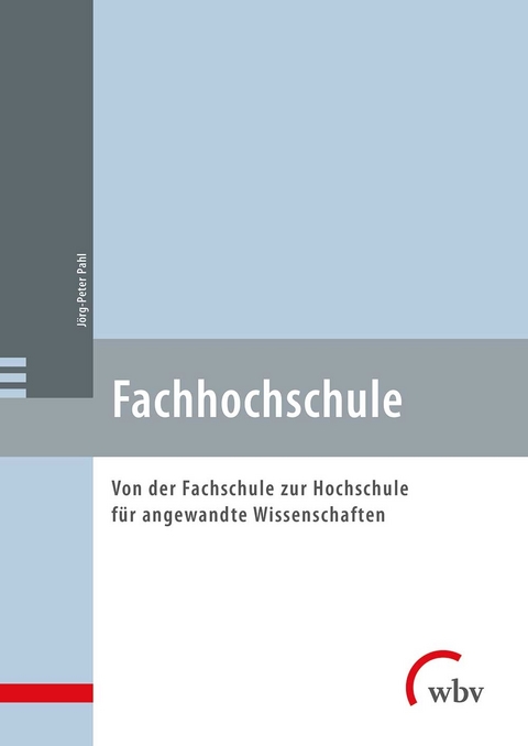Fachhochschule - J&ouml;rg-Peter Pahl
