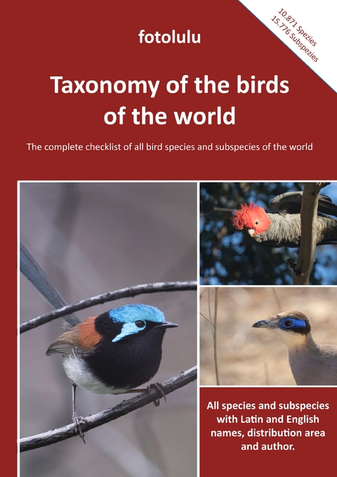 Taxonomy of the birds of the world -  fotolulu