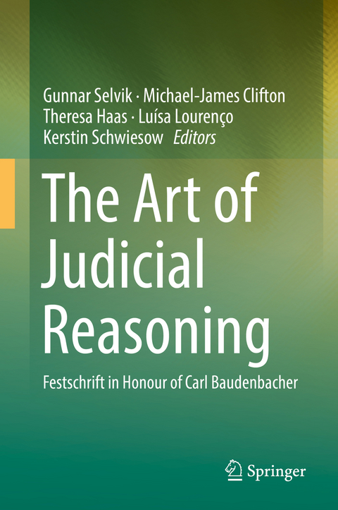 The Art of Judicial Reasoning - 