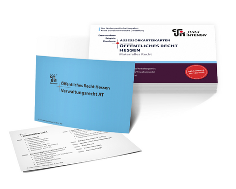 Assessor Karteikarten &Ouml;R Hessen - Materielles Recht, 2. Auflage - Dirk Kues