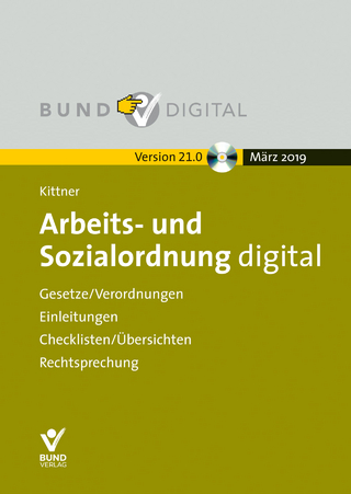 Arbeits- und Sozialordnung digital Vers. 21.0