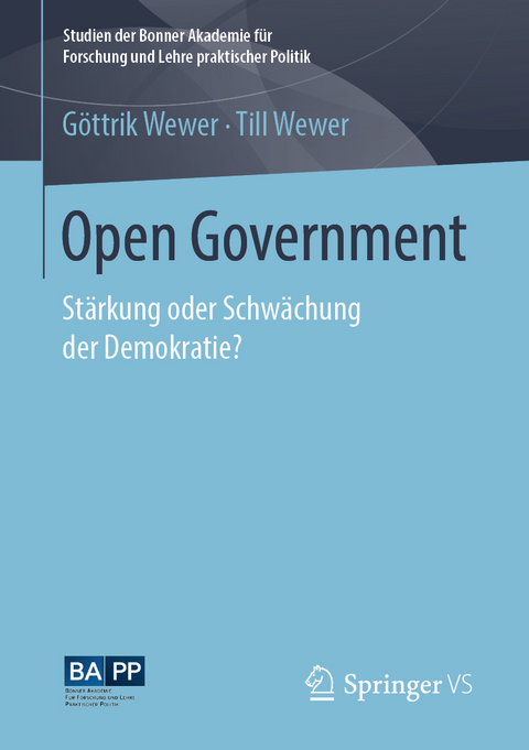 Open Government - G&ouml;ttrik Wewer, Till Wewer