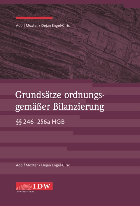 Grunds&auml;tze ordnungsgem&auml;&szlig;er Bilanzierung - Adolf Moxter, Dejan Engel-Ciric