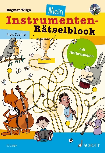 Mein Instrumenten-R&auml;tselblock - Dagmar Wilgo