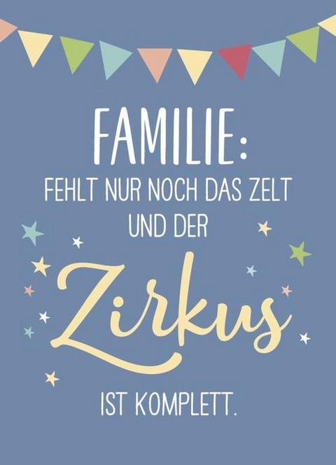 Magnet - Familie: Fehlt nur noch das Zelt und der Zirkus ist komplett