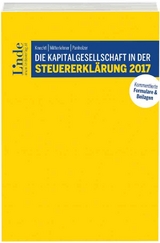 Die Kapitalgesellschaft in der Steuererkl&auml;rung 2017 - Markus Knechtl, Andreas Mitterlehner, Max Panholzer