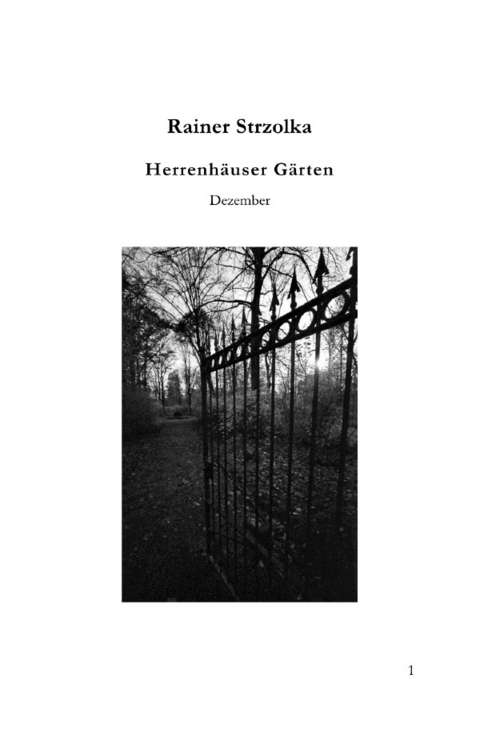 Herrenh&auml;user G&auml;rten - Rainer Strzolka