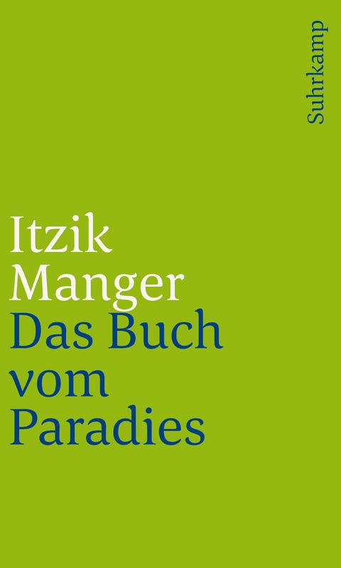 Das Buch vom Paradies - Itzik Manger