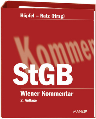 Wiener Kommentar zum Strafgesetzbuch - StGB 1. - 214. Lieferung