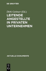 Leitende Angestellte in privaten Unternehmen - 