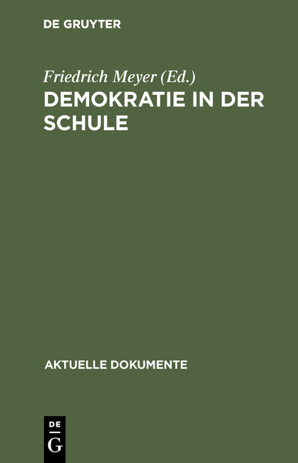 Demokratie in der Schule - 