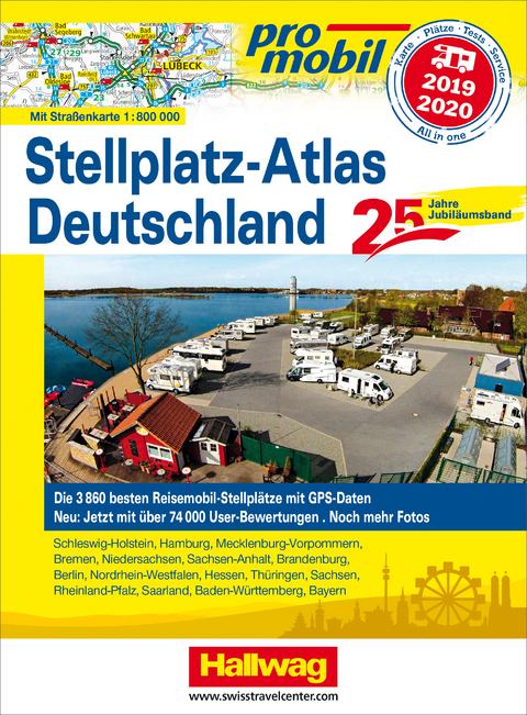 Promobil Stellplatz-Atlas Deutschland 2019/2020