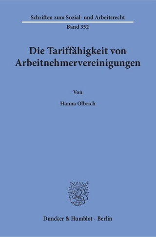 Die Tariffähigkeit von Arbeitnehmervereinigungen.
