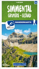 Kümmerly+Frey Wanderkarte 29 Simmental 1:40.000