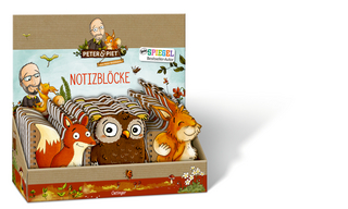 24er VE Peter & Piet. Notizblöcke Tiere