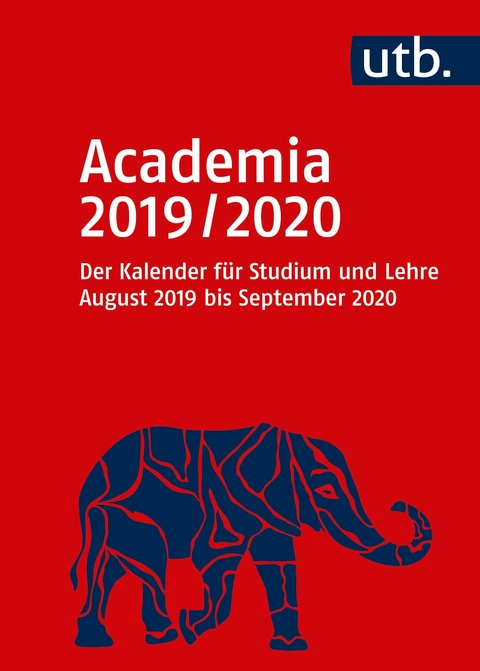 Academia 2019/2020 &ndash; Der Kalender f&uuml;r Studium und Lehre