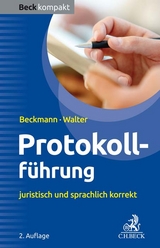 Protokollf&uuml;hrung - Edmund Beckmann, Steffen Walter