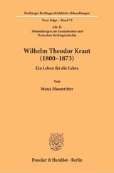 Wilhelm Theodor Kraut (1800&ndash;1873). - Mona Hasenritter