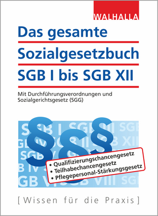 Das gesamte Sozialgesetzbuch SGB I bis SGB XII