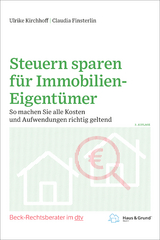 Steuern sparen für Immobilien-Eigentümer - Kirchhoff, Ulrike; Finsterlin, Claudia
