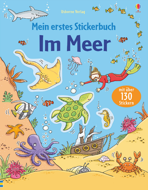 Mein erstes Stickerbuch: Im Meer - Jessica Greenwell