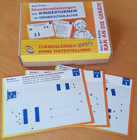 Stundenplanungen aus Kinderturnen im Grundschulalter. Karteikarten - Axel Fries