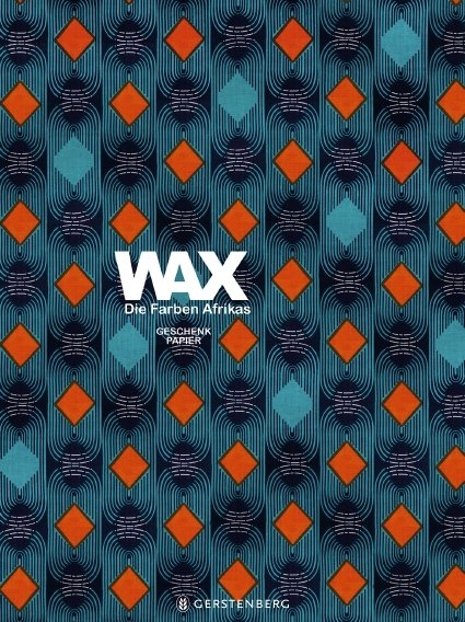 WAX Geschenkpapier, Die Farben Afrikas - Motiv Rote Karos