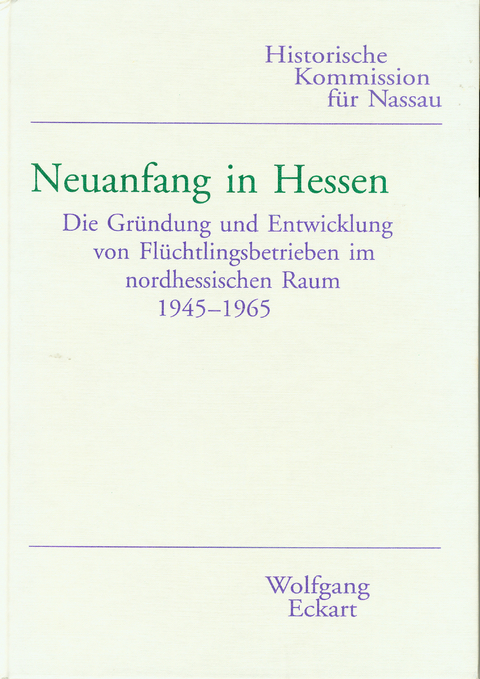 Neuanfang in Hessen - Wolfgang Eckart