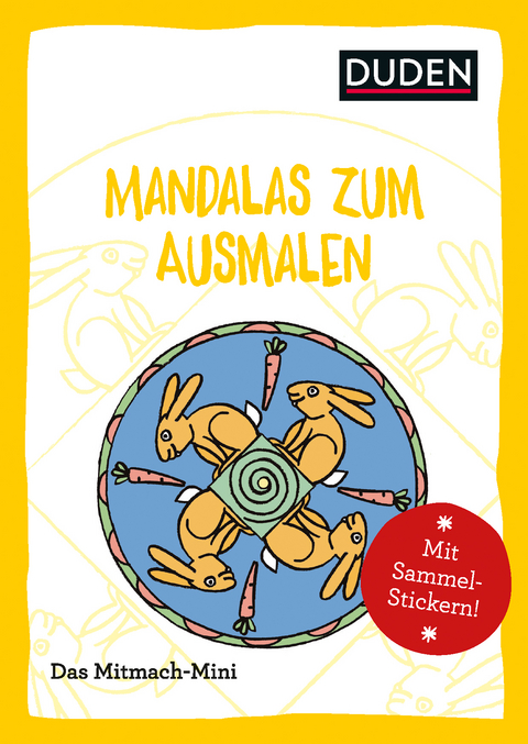 Duden Minis (Band 29) &ndash; Mandalas zum Ausmalen / VE3 -  Dudenredaktion