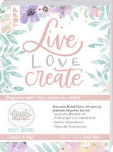 Bullet Journal Lovely Pastell Flowers & Boho - Live, love, create - Christin Stapff